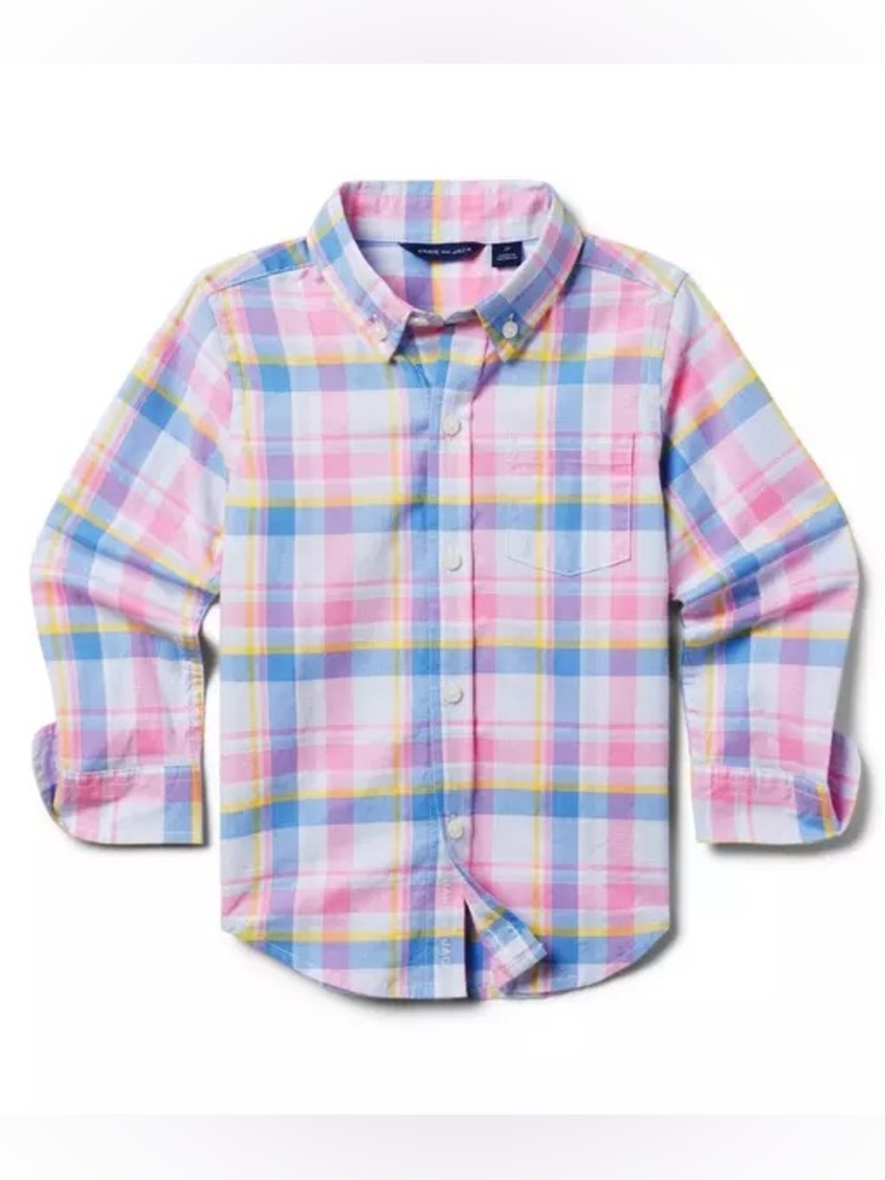 Janie and Jack The Madras Plaid Shirt